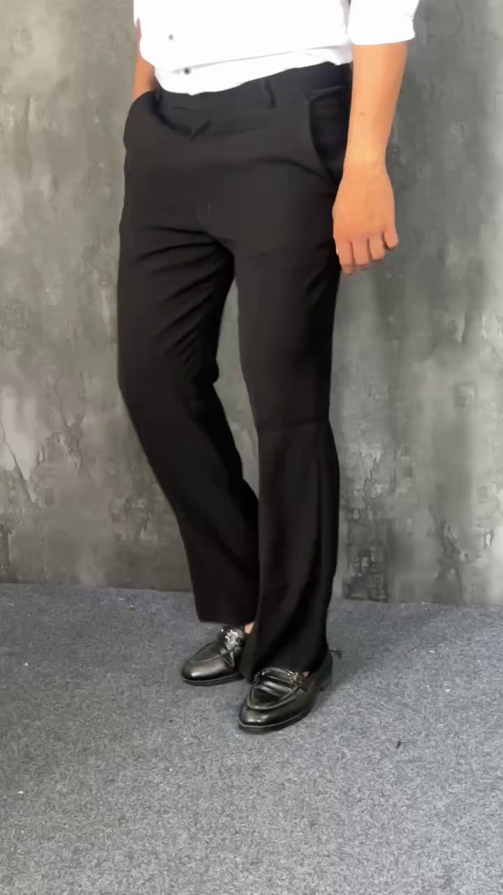 Men?s Classic Fit Formal Trousers