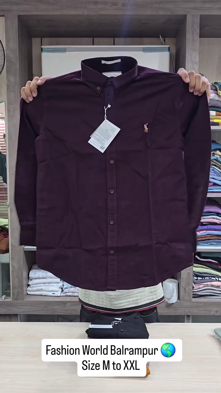 Men's Plain Full Sleeve Shirt