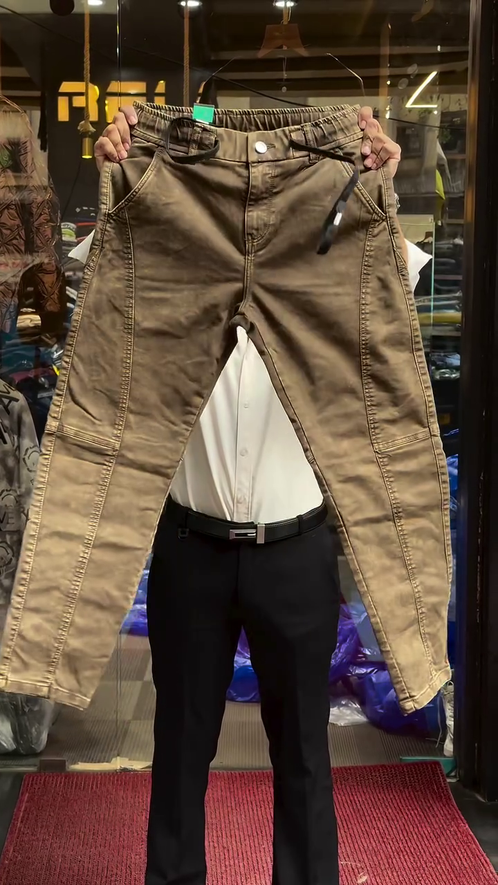 Men?s Slim-Fit Stretch Casual Pants