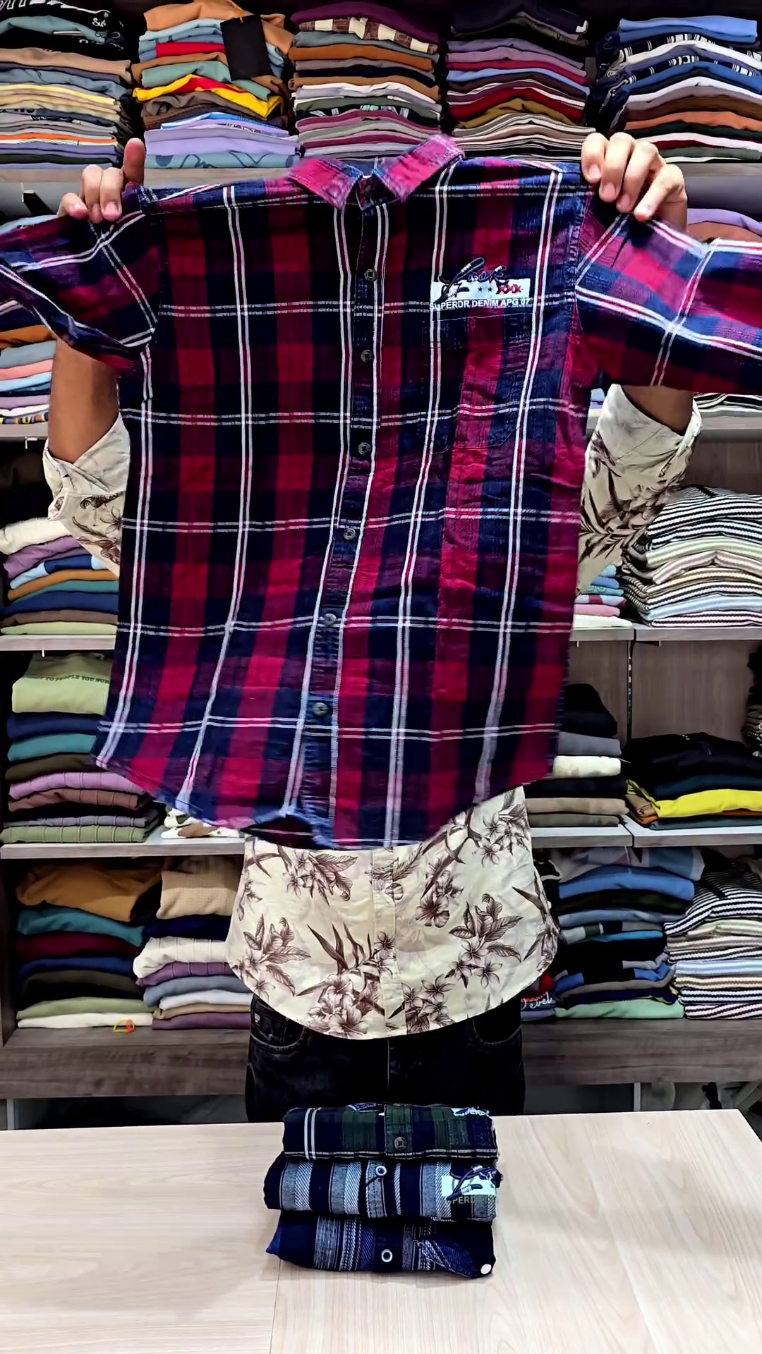 Boys Comfort Checked Casual Shirt