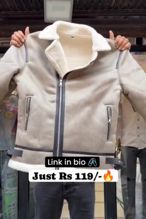 Only Men Leather jacket