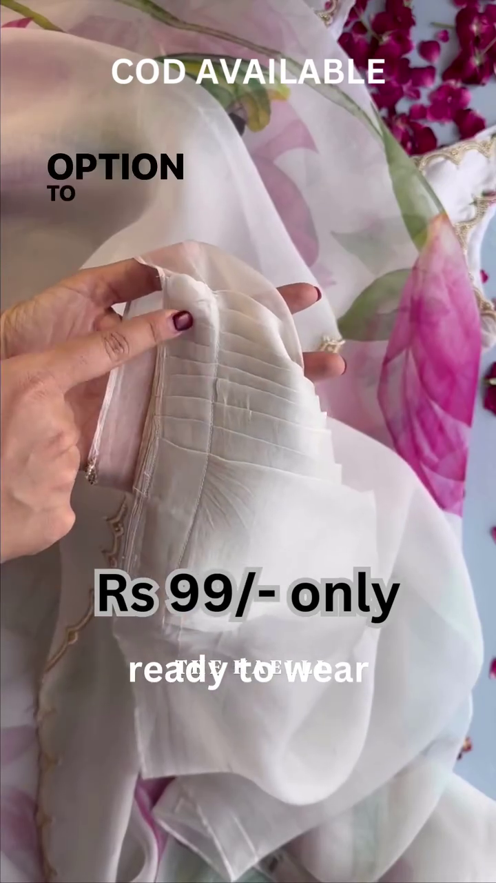 Trendy Waightless Designer Saree - Image 3