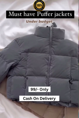 PUFFA JACKET LARGE GREY