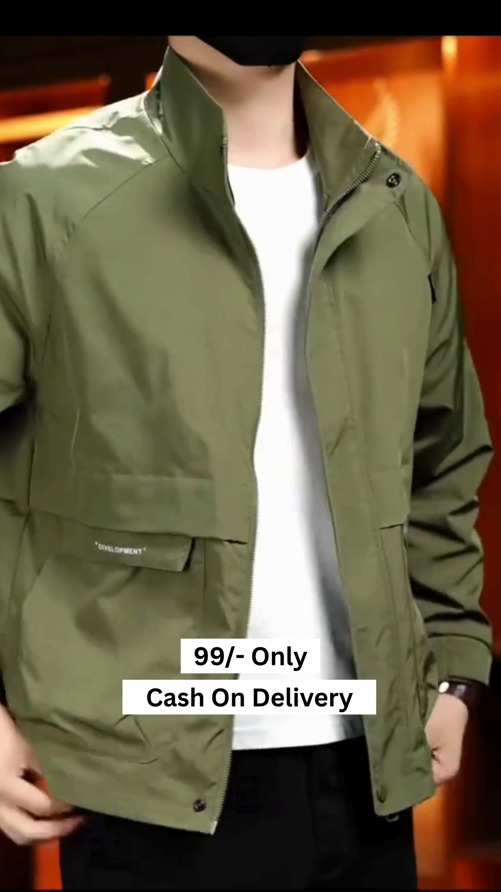 Trendy Unisex Winter Overcoat - Image 2