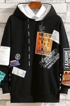 Spring Autumn Men’s Hoodie Japan Style