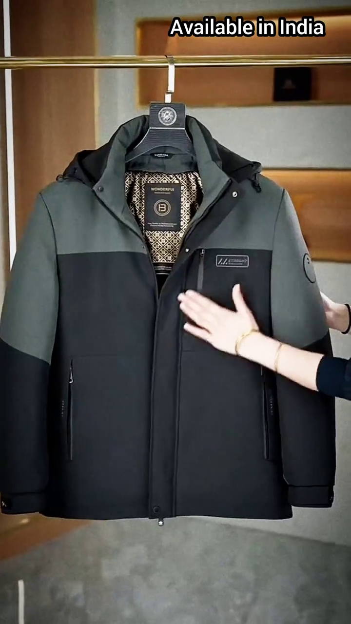 Warm Parka Winter Hooded Casual Jacket