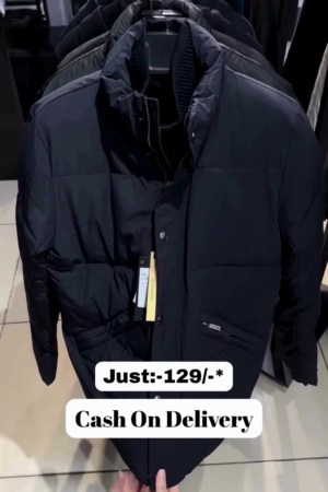 ThermaShield? Water-Repellent High Neck Puffer Jacket