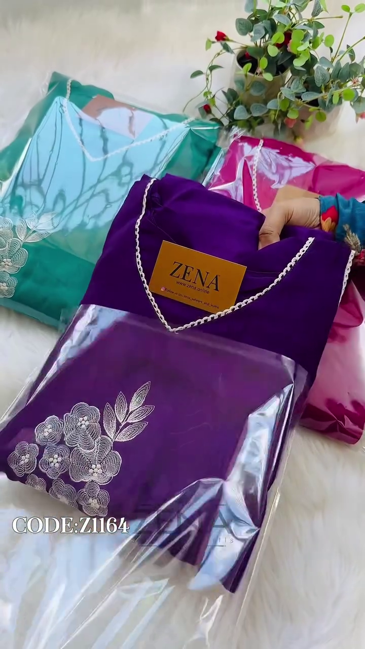 Party Wear Handwork A-Line Set – Top, Bottom & Dupatta - Image 2