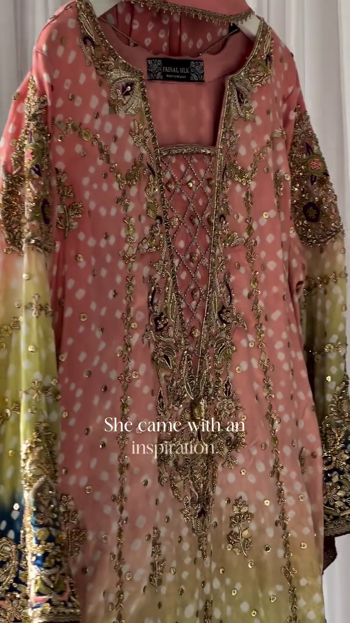 Royal Heritage Multicolour Hand-Embroidered Lehenga Set – A Regal Masterpiece Reimagined - Image 10