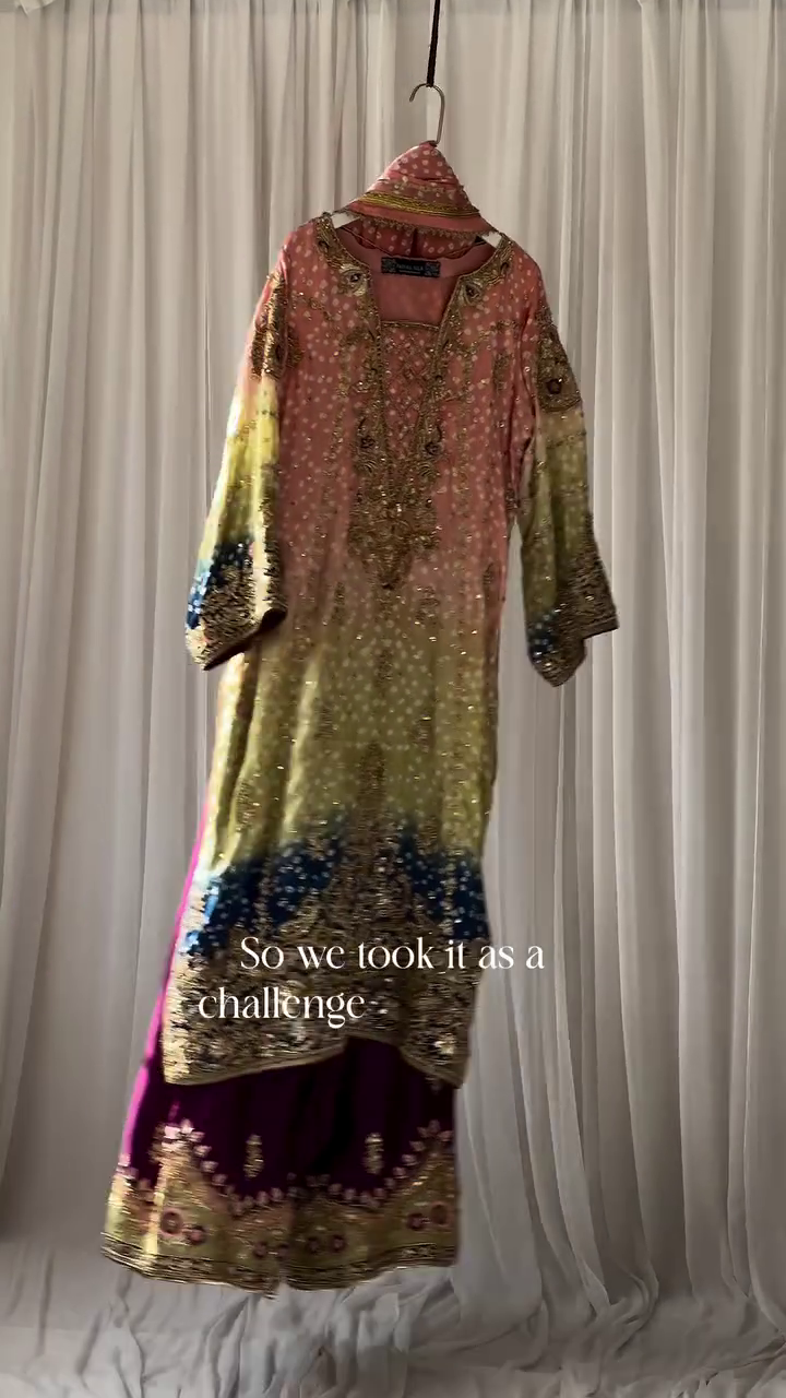 Royal Heritage Multicolour Hand-Embroidered Lehenga Set – A Regal Masterpiece Reimagined - Image 4