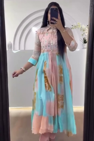 Fency Frock With Straight Cut Pan