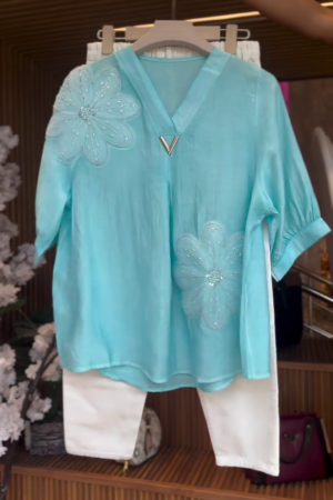 Sky Blue Co-ord set