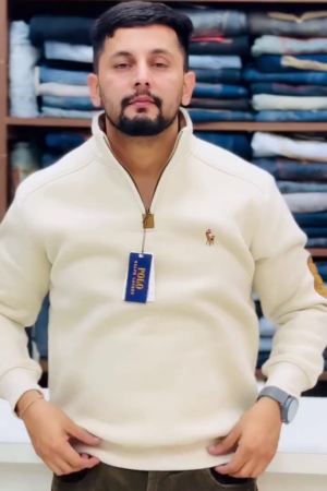 Men Zip Pullover Sweaters