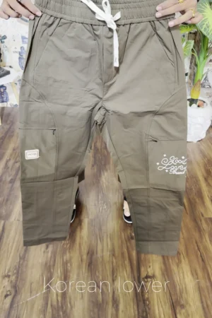 Boys Relaxed Pleated Cargos Trousers